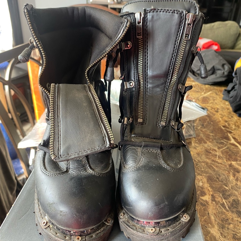 Milwaukee Leather Black Tactical Men's Boots